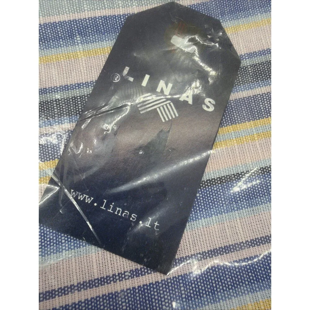 Vintage AB LINAS Bed Sheet - Linen/Cotton Blend - 150cm x 214cm - Lithuania